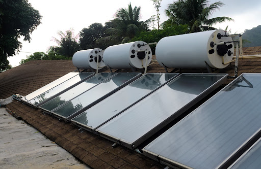 pool heater with solar panel | hoa energy efficiency