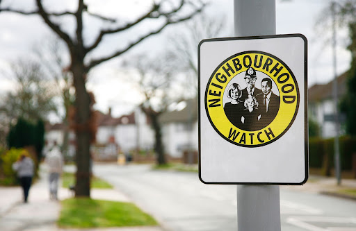 neighborhood watch sign | hoa security