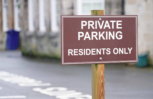 private parking signage | hoa parking rules