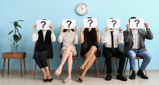 applicants with question mark cards | hoa election of officers